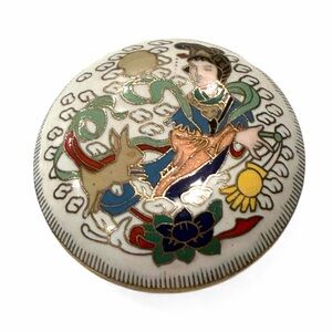 Chinese Enamel Trinket‎ Box